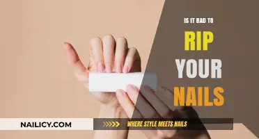 Is Ripping Your Nails Harmful? Understanding the Risks and Alternatives