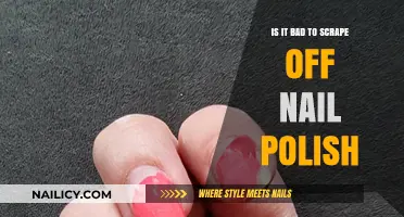 Is Scraping Off Nail Polish Harmful? Tips for Healthy Nails