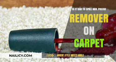How to Handle Nail Polish Remover Spills on Carpets