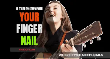 Strumming With Nails: Good or Bad for Guitar Strings?