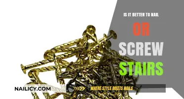 Nails vs. Screws for Stairs: Which Fastener Wins?