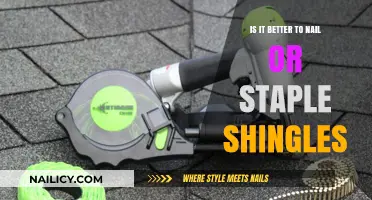 Nailing vs. Stapling Shingles: Which Method Offers Superior Roof Durability?