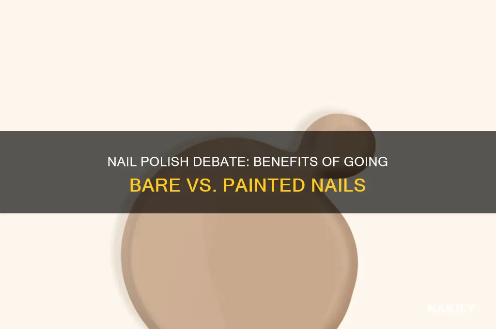 is it better to not wear nail polish