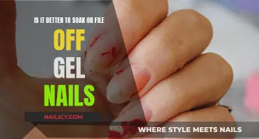 Soak or File Gel Nails: Pros, Cons, and Best Practices