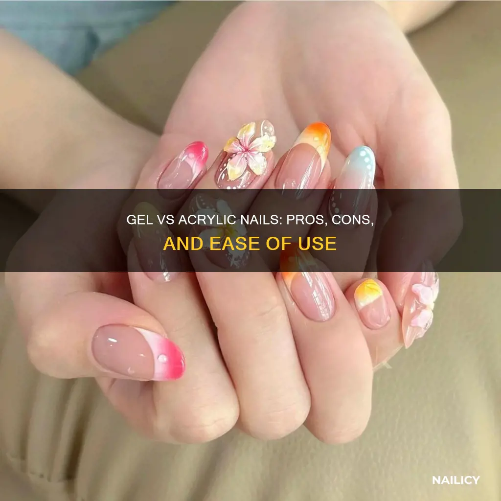 is it easier to do gel or acrylic nails