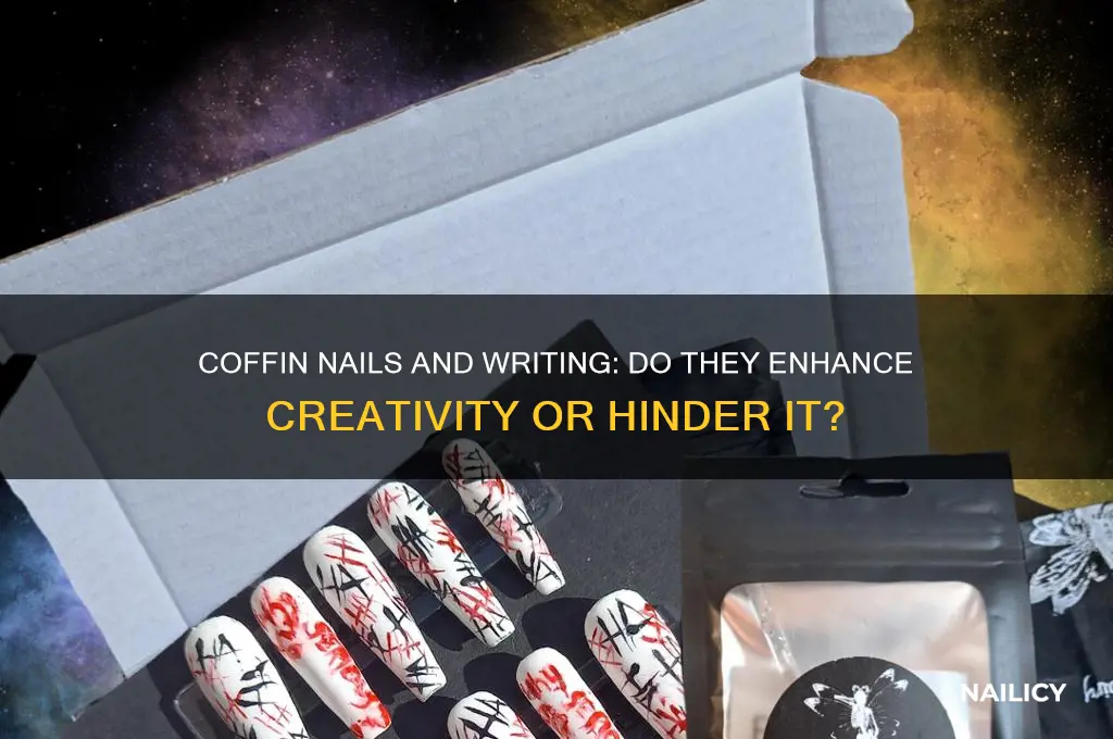 is it easier to write with coffin nails