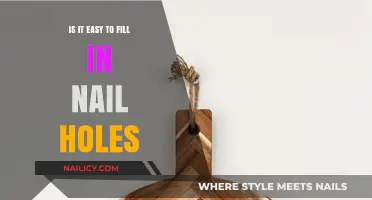 Filling Nail Holes: A Simple DIY Fix or Frustrating Task?