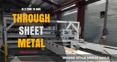 Nailing Through Sheet Metal: Best Practices and Potential Pitfalls