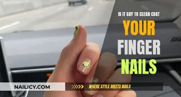 Clear-Coating Nails: A Gender Expression or Sexuality Signifier?