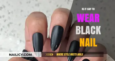Is It Gay to Wear Black Nail Polish? Breaking Stereotypes