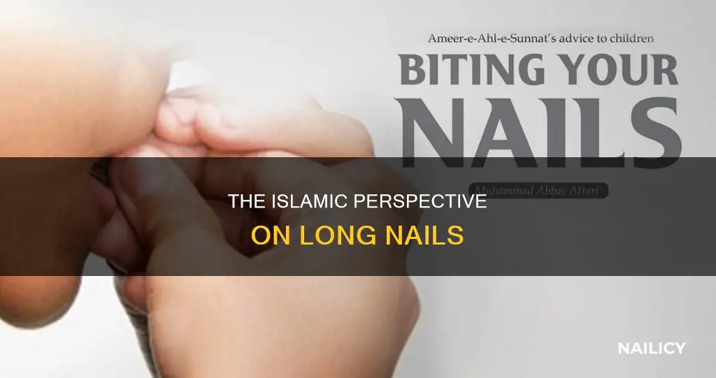 is it haram to have long nails in islam