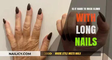 Long Nails and Rock Climbing: A Tricky Grip