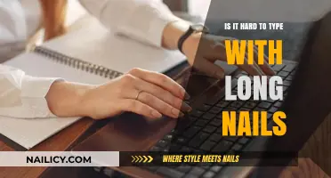 Typing with Long Nails: Annoying or a Breeze?