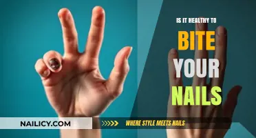 Nail Biting: Healthy Habit or Harmful Hygiene Hazard?