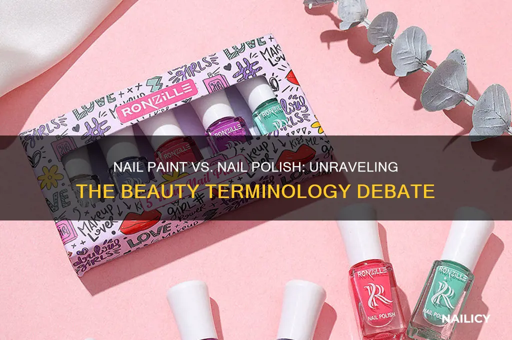 is it nail paint or nail polish