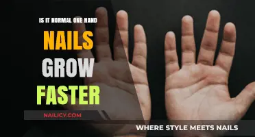 Why Do Nails on One Hand Grow Faster?