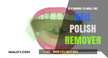Why Do I Smell Like Nail Polish Remover?