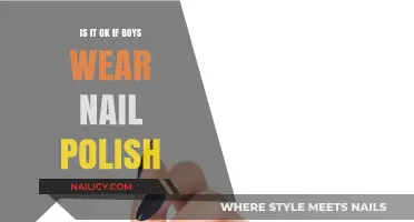 Boys and Nail Polish: Breaking Stereotypes, Embracing Self-Expression