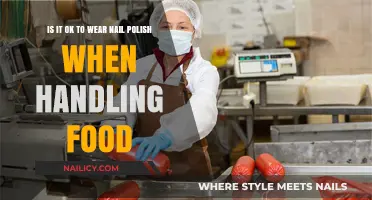 Is Nail Polish Safe for Food Handling? Hygiene Tips and Best Practices