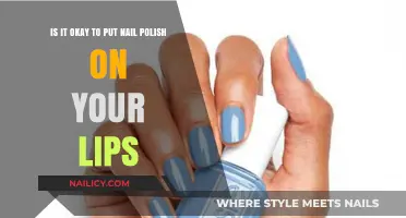 Nail Polish on Lips: Safe Trend or Harmful Beauty Hack?