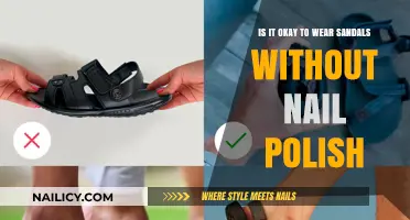 Barefoot Confidence: Embracing Sandals Without Nail Polish – Is It Okay?