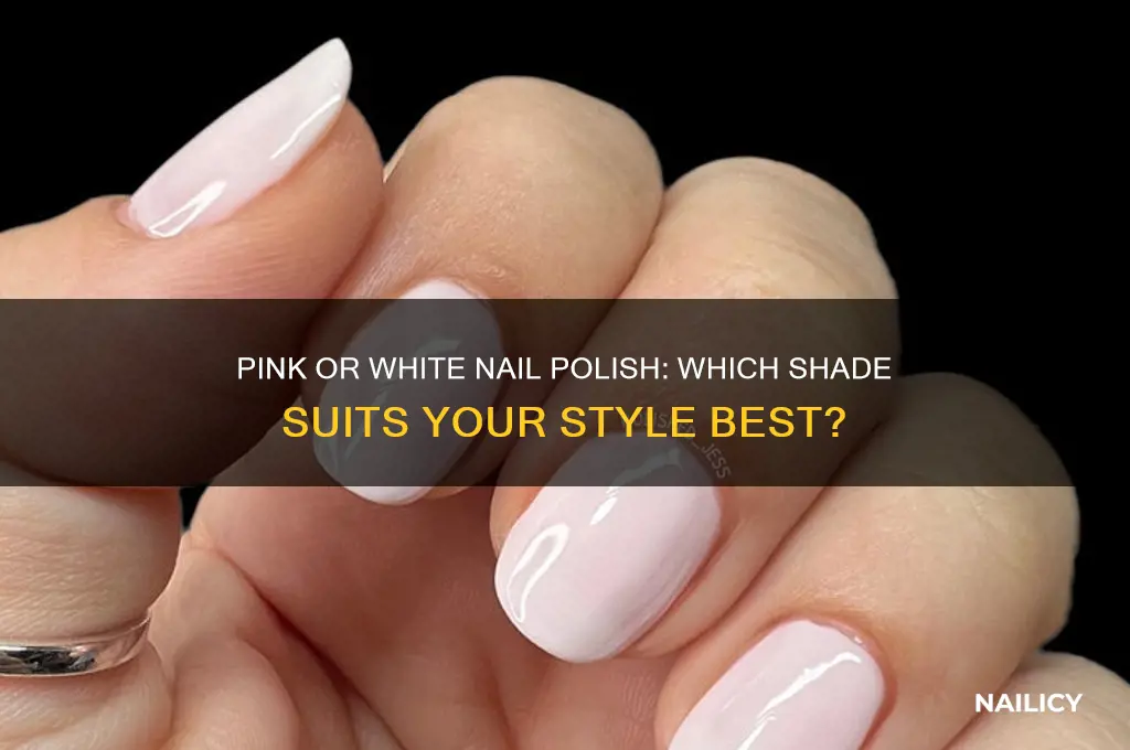 is it pink is it white nail polish
