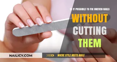 How to Fix Uneven Nails: No Cutting Required