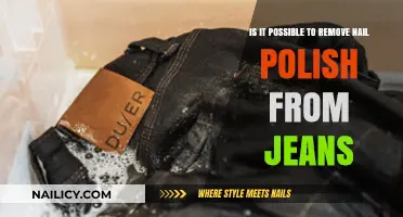 How to Remove Nail Polish Stains from Your Jeans