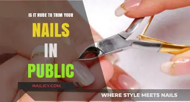 Nail Trimming in Public: Rude or Not?