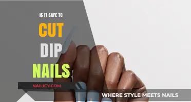Cutting Dip Nails: Safe or Not?