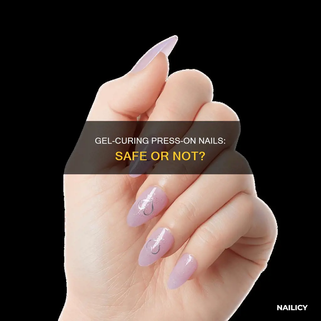 is it safe to gel cure press on nails