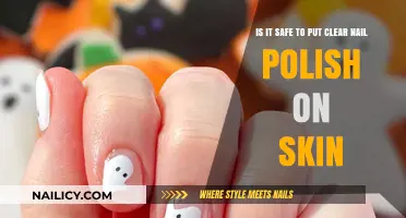 Is Clear Nail Polish Safe for Skin? Risks and Alternatives