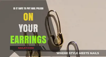 Nail Polish on Earrings: Safe Practice or Potential Hazard?