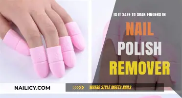 Soaking Fingers in Nail Polish Remover: Safe or Not?