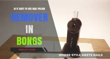 Nail Polish Remover and Bongs: A Safe Mix?