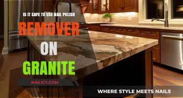 Nail Polish Remover: Safe for Granite?