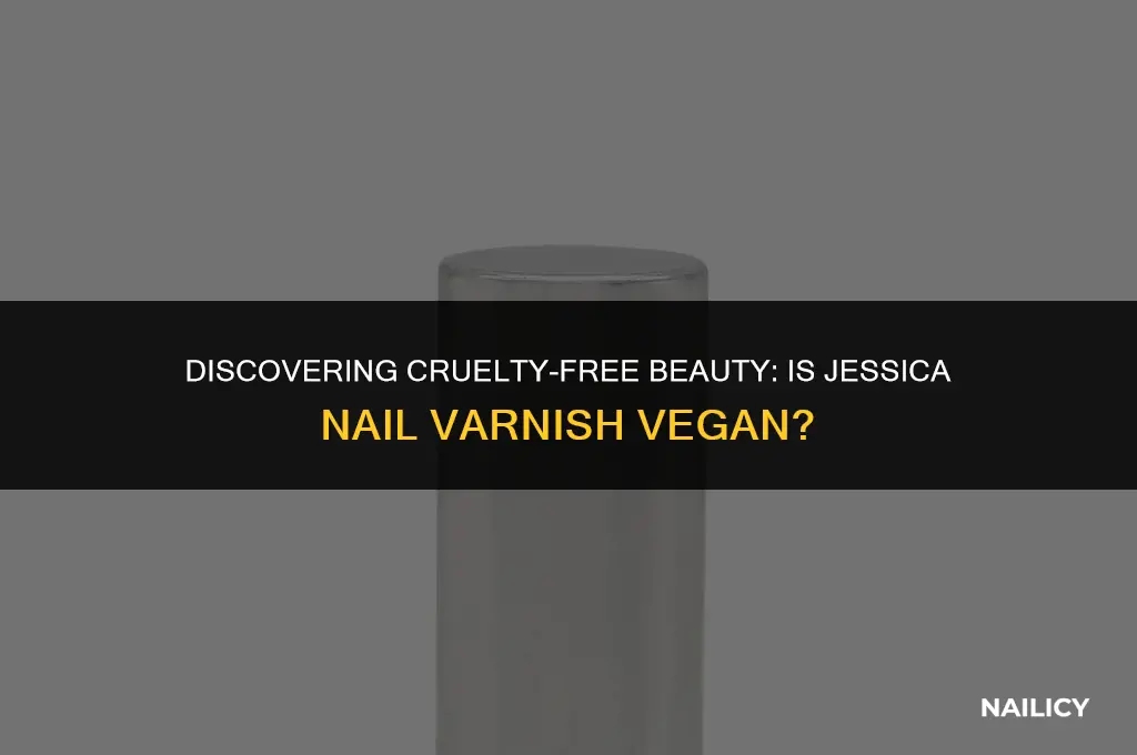 is jessica nail varnish vegan