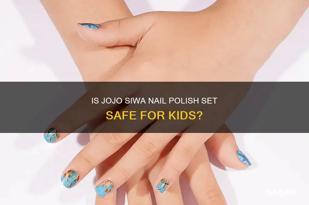 is jojo siwa nail polish set safe