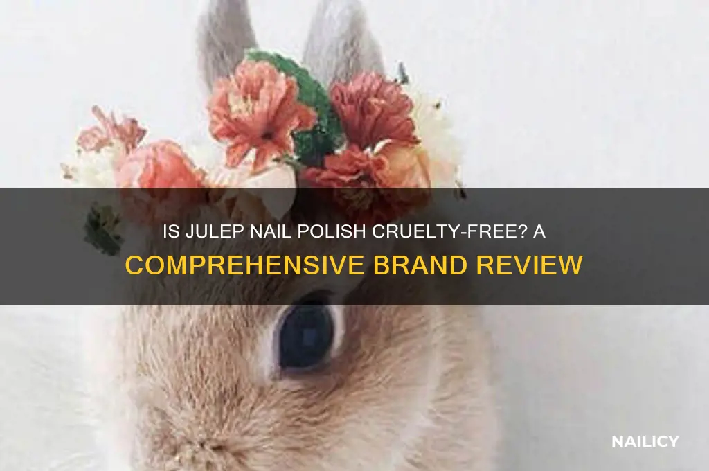 is julep nail polish cruelty free