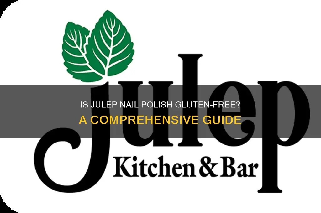 is julep nail polish gluten free