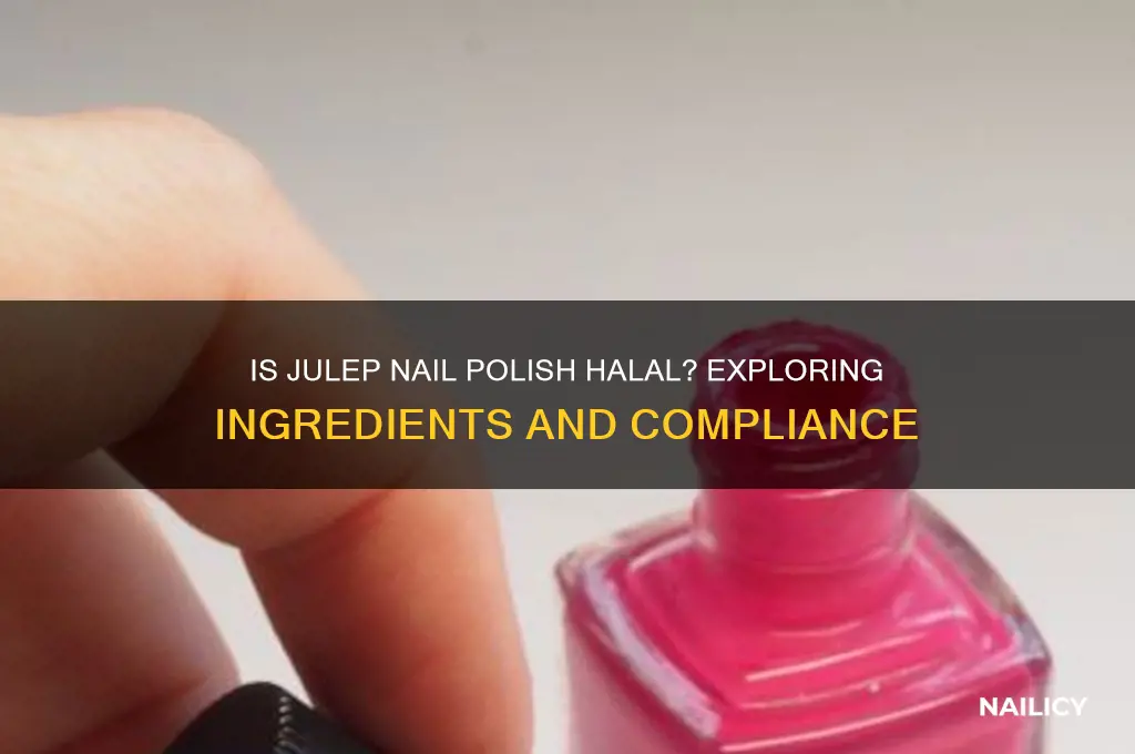 is julep nail polish halal