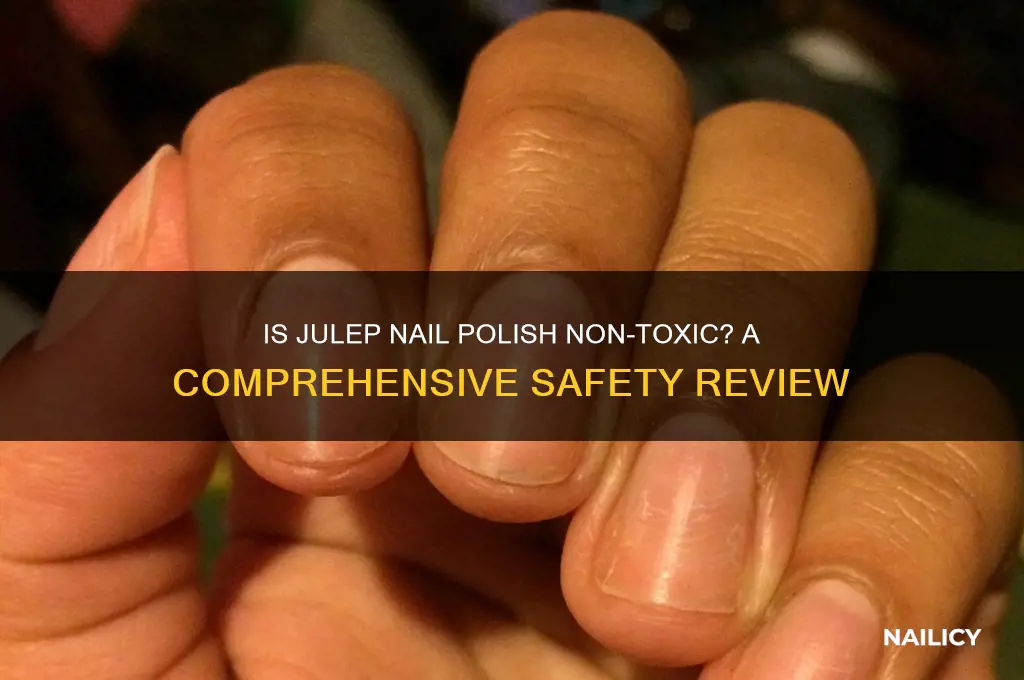is julep nail polish non toxic