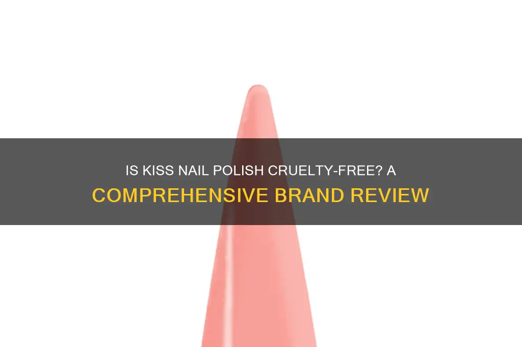 is kiss nail polish cruelty free