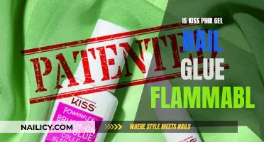 Is Kiss Pink Gel Nail Glue Flammable?
