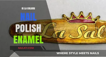 Is LA Colors Nail Polish Enamel? Unveiling the Truth