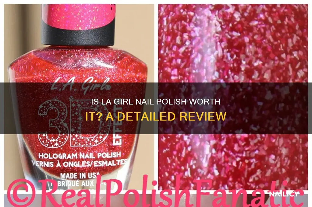 is la girl nail polish good