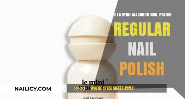 La Mini Macaron Nail Polish vs. Regular Polish: What's the Difference?