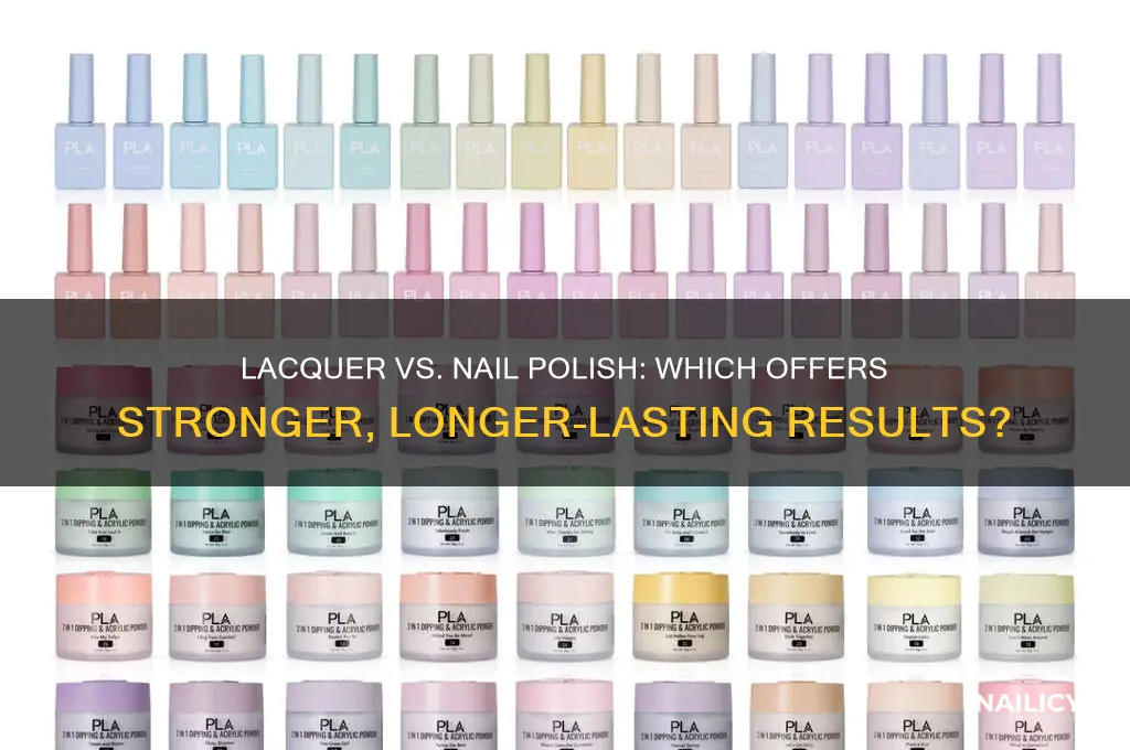 is lacquer a stronger nail polish