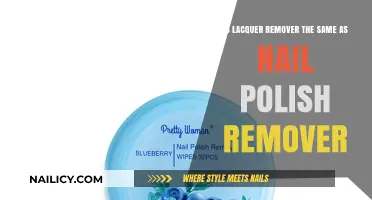 Lacquer and Nail Polish Remover: Are They Interchangeable?