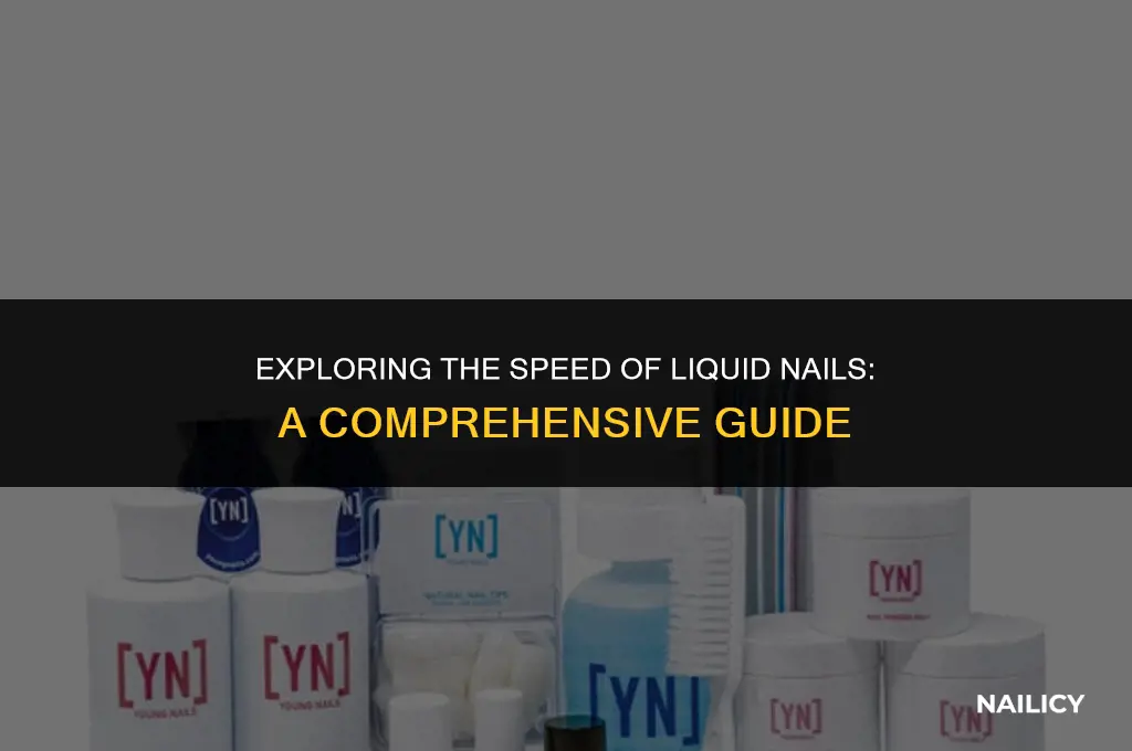is liqued nails quck